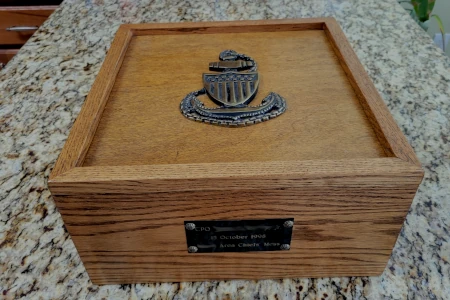 Chief Petty Officer Hat Box